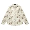 Ropa Vintage Yidao Colección Otoño 2026 Nueva Estilo Chino Tendencia Retro Textura Natural Bolsillo de Parche Holgada Manga Larga Camisa Unisex