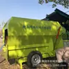 Misturador de forragem com esmagamento automático misturador de pesagem de fardos fabricante de misturador de esmagamento TMR