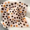 Rao Yun Primavera e Outono 70 Novo Estilo Feminino Crepe de Seda Cetim 12 Momme Lenço Quadrado Estilo Floral Coreano Em Estoque Atacado