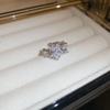 Pendientes de clip con forma de estrella de amor y circonitas de lujo, ligeros y sin orejas, estilo frío, elegantes y de alta gama para mujer.