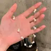 Collar de Doble Capa Estilo Coreano Ins con Estrellas y Perlas para Mujer, Accesorio Gargantilla de Lujo de Alta Gama, Gargantilla de Cadena para Clavícula