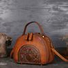 Bolso de piel auténtica para mujer, multifuncional, de primera capa, color piel de vacuno, bandolera, novedad 2022, venta al por mayor.