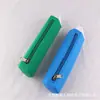 Estuche de Lápices con Cierre de Silicona Tipo Lápiz Estuche de Cierre de Silicona Bolsa de Cosméticos de Silicona