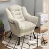 Sofá perezoso individual dormitorio estudiantil silla de computadora balcón dormitorio sofá pequeño dormitorio maquillaje respaldo reclinable