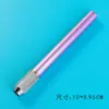 Extensor de lápiz de doble punta de acero inoxidable de metal transfronterizo de comercio exterior, extensor de estuche para bolígrafo, extensor de lápiz para bocetos, varilla de extensión para lápiz