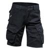 Amazon verano nuevo para hombre color sólido multibolsillos pantalones forraje talla grande moda casual pantalones rectos