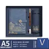 Cajas de regalo de alta gama con cuadernos, cuadernos de empresa personalizados, libros de registro de reuniones, regalos para juntas anuales corporativas, disponibles para venta al por mayor