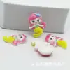 Resina Princesa Fofa Cor Glitter Sereia diy Capa de Celular Acessórios Decorativos para Cabelo Acessórios Tendões de Borracha Acessórios Material