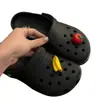 Encantos para Zapatos Creativos con Tema de Comida de Frutas Simuladas para Crocs de Manzana y Plátano, Accesorios de Hebilla Decorativa Desmontables Simples de Nicho