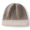 Gorro de Cachemir para Mujer 2026 Otoño/Invierno Nuevo Doble Capa Grueso Cálido Protección contra el Frío Protección para Orejas Versátil Moderno Elegante Gorro