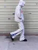 Pantalones Casuales Retro de Retazos a Cuadros para Hombre, Nuevo Estilo de Verano Marca de Moda Sueltos Rectos Deportivos de Chándal para Adolescentes