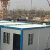 Fabricante de contenedores residenciales para obras de construcción, contenedor de oficina móvil personalizado, habitación móvil de lana de roca, habitación con placa de acero de color