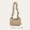 Bolso cruzado plisado, estilo casual inspirado en las nubes, bolso de hombro con cordón 2026, bolso de mano nuevo y ligero para mujer, una pieza única y versátil