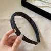 Faixa de Cabeça de Sarja Vintage com Cabeça de Esponja para Mulheres 2025 Nova Faixa de Cabeça de Coroa Alta Simples Versátil Presilha de Cabelo Lavar o Rosto Coque de Cabelo Acessório de Cabelo