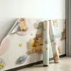 Papel pintado autoadhesivo lindo de dibujos animados, pegatinas de pared impermeables, papel pintado para el hogar, pegatinas decorativas para pared de fondo de habitación infantil, dormitorio