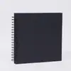 20 Hojas de Álbum de Recortes Kraft de Tapa Dura de 40 Páginas, Cuaderno de Espiral Simple, Diario Creativo, Álbum de Fotos Conmemorativo