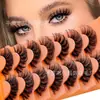 Fornecimento Transfronteiriço de Cílios Postiços, Estilo Russian Curl, Cílios Postiços Estilo Europeu e Americano, Cílios Espessos e Curvados Estilo Fox, Atacado de Fábrica