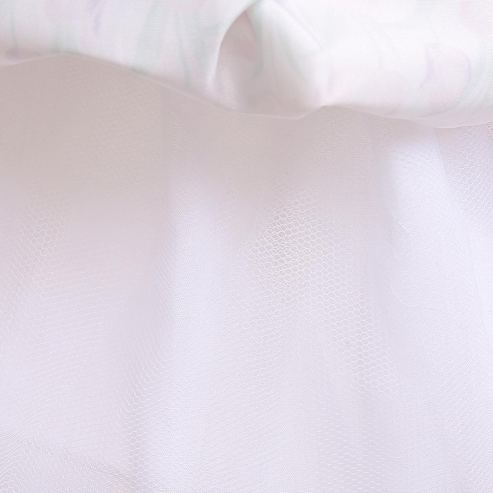 女童印花礼服裙