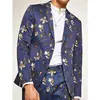 Jaqueta de Terno Masculino Moda Primavera e Outono Estilosa Roupa Ocidental Personalidade Cool Terno Masculino de Botão Único