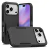Producto de Venta Caliente Transfronterizo Adecuado para iPhone Apple 16 Funda con Bloques de Color Anti-Caídas 17 Pro Max Funda de Teléfono Dos en Uno