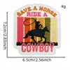 Patches bordados coloridos contrastantes em estilo western, cacto, cabeça de touro, patches de bota de cowboy, emblemas bordados, acessórios para vestuário