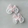 Calcetines con Accesorios de Moño de Gasa de Cereza Lindos Bolsas Figuras de Mascotas Material Decorativo Pasador para el Cabello DIY Funda para Teléfono