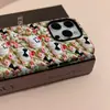 Funda de teléfono iPhone 18 de moda, de alta gama, con diseño de fantasma de calabaza bordado falso, mismo estilo que la popular funda de teléfono Apple 17