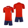 Conjunto de Uniforme de Fútbol Nuevo, Hecho a Medida en Tallas Grandes, de Manga Corta, Mismo Estilo para Adultos y Niños, Playeras de Fútbol, Uniformes de Entrenamiento, Uniformes de Equipo, Ropa Deportiva