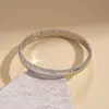 Pulseira Europeia e Americana Transfronteiriça com Diamantes Incrustados, Irregular, Multicamadas, Contas e Pérolas, Pulseira Fashion e Elegante, Joia de Luxo Leve e de Alta Qualidade