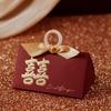 Caixa de Doces Portátil Estilo Chinês Caixa de Doces de Casamento Estilo Chinês Sacola de Doces de Casamento Acompanhante Caixa de Doces Criativa