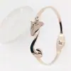 Pulsera Fox arena prensada oro rosa pulsera de oro rosa de 18 quilates pulsera estilo mujer color oro Corea del Sur venta al por mayor
