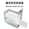Caja de almacenamiento de flor de pestaña de escritorio acrílica caja de subempaque para injerto de pestaña caja de almacenamiento de floración de camelia de pestaña