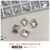 Joyería de uñas blancas de alta calidad con diamantes puntiagudos planos para K9 Crystal Flash Love Pigeon Egg, caramelo de roca en ángulo recto, diamante transparente