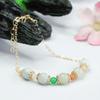 Pulsera de Jade Birmano Natural Grado A Personalizada Pulsera de Jadeíta Joyería para Mujer Venta al por Mayor Dropshipping S3120710
