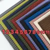 Tejidos para Ropa de la Serie de Colores Rojo y Azul a Cuadros Pequeños Teñidos en Hilo Listos para Entrega para Camisas y Pantalones de Hombre y Mujer