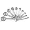 Juego de 10 Cucharas Medidoras de Acero Inoxidable con Escala Juego de Cucharas Medidoras Herramientas para Hornear Cucharas Medidoras Tazas Medidoras Cucharas Medidoras para Condimentos En Stock