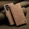 Funda para Samsung S22Ultra, funda de piel para Galaxy A53, tarjetero plegable S21FE