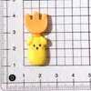 Filhote de Cachorro Simulado Garfo Resina Pequenos Acessórios DIY Grampo de Cabelo Artesanal Decoração de Sapato Ímã de Geladeira Capa de Celular Materiais de Cola de Creme