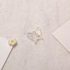 Pequeños accesorios de pegamento de crema para carcasa de teléfono móvil, hechos a mano, material ABS, horquilla de mariposa colorida Aurora, accesorios para el cabello