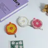 Huayang Creativo Piel Sintética PU Comida Simulada Llavero Colgante Billetera Almacenamiento Llavero de Coche Decoración de Bolsa