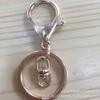 Accesorios de Llavero Anillo de Llave de Metal Cierre de Langosta Juego de 3 Piezas Joyería DIY Anillo de Llave Anillo de Aleación
