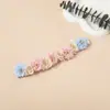 Diadema para bebé con flor artificial de gran venta transfronteriza, estilo creativo europeo y americano para niños, joyería de flores tridimensionales coloridas, Ventas Directas del Fabricante