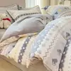 Juego de ropa de cama de cuatro piezas de terciopelo de leche, nueva colección de invierno 2026, ropa de cama gruesa de forro polar coral, incluyendo sábana y funda de edredón