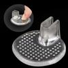 Almohadilla para el pie con clip redondo pequeño, antideslizante, almohadilla de GEL antidesgaste, puntera transparente, almohadilla delantera antidesgaste, viene con almohadilla adhesiva