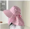 Sombrero de Sol para Ciclismo de Ala Ancha Grande para Mujer Venta al por Mayor Sombrero de Mujer Sombrero de Pescador Moda de Verano para Exteriores Primavera y Verano
