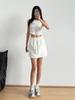 Falda Blanca, Falda Media para Mujer, Nueva Falda Lápiz de Verano 2024, Falda A-Line, Falda Corta Deportiva, Versátil para Ir al Trabajo y Vestir Casual