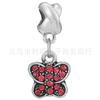 Panjia suministro caliente transfronterizo Europa y Estados Unidos populares cuentas de agujero grande cuentas sueltas pulsera collar accesorios fábrica al por mayor en stock