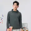 Roupas de proteção solar leves e respiráveis de alta qualidade para tamanhos maiores, uniformes de trabalho personalizados com logotipo impresso, vestuário com capuz para pesca ao ar livre, marca empresarial