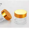 Spot Frasco de Creme Prata Brilhante 5G-10G 30G50G Frasco de Creme para Olhos com Máscara Fosca 15g Frasco de Cosméticos para Creme