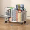 Estantería para Equipos de Fitness Estantería para Esterillas de Yoga Cesta para Guardar Herramientas del Hogar Estantería para Guardar Baloncesto Mancuernas